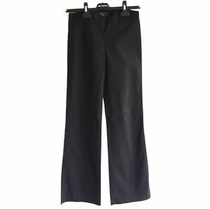 BCBGMAXAZRIA Low-Rise Wide Lightweight Pants Black 0